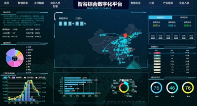 田畴科望——基于“5+3+N”模式分布式架构多源数字乡村平台