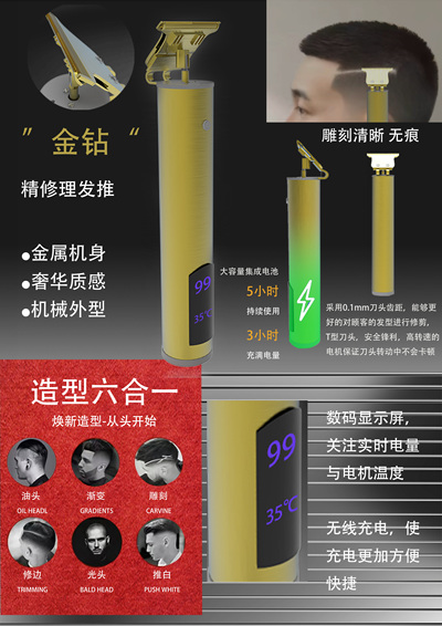 金钻理发推