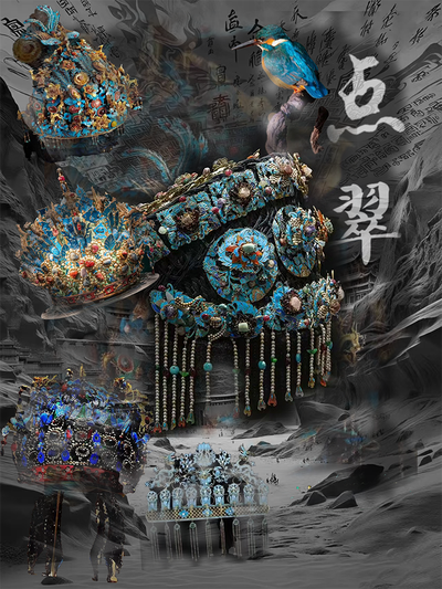 点翠