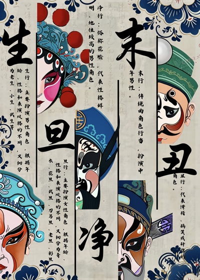 脸谱新韵：生旦净末丑