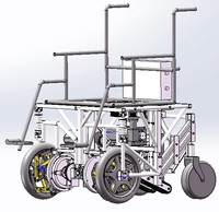 ”更上一层楼“-新一代智能高效爬楼轮椅领航者