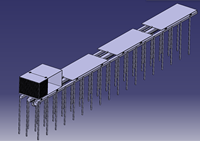 一种山地林区重载轨道运输车设计