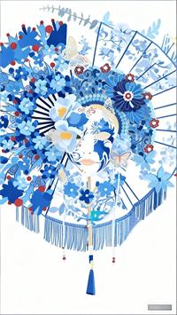 《青花蝶韵·京缀古今》