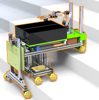 变形“净”钢——楼梯清扫机器人