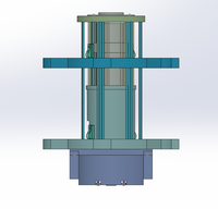 一种高速机床主轴修正回转偏差的调节装置