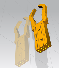 可拆卸工业机器人通用夹爪