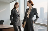 浅灰织章·馥雅职场装