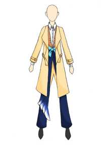 英伦幻海·燕尾长风衣