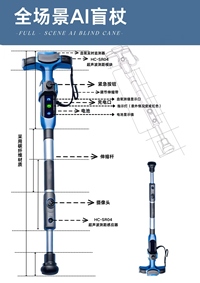 全场景AI盲杖