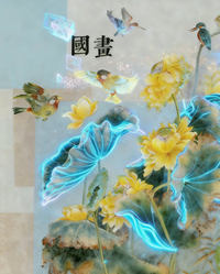 水墨丹青，晶彩新生