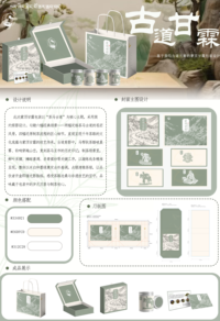 古道甘露——基于茶马古道元素的蒙顶甘露包装设计