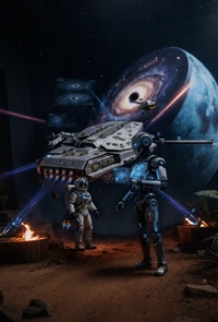 星尘跃迁：量子纠缠号的深空日志