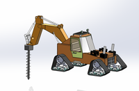 沙漠智能植树一体机