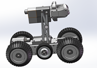 管道智能探测小车